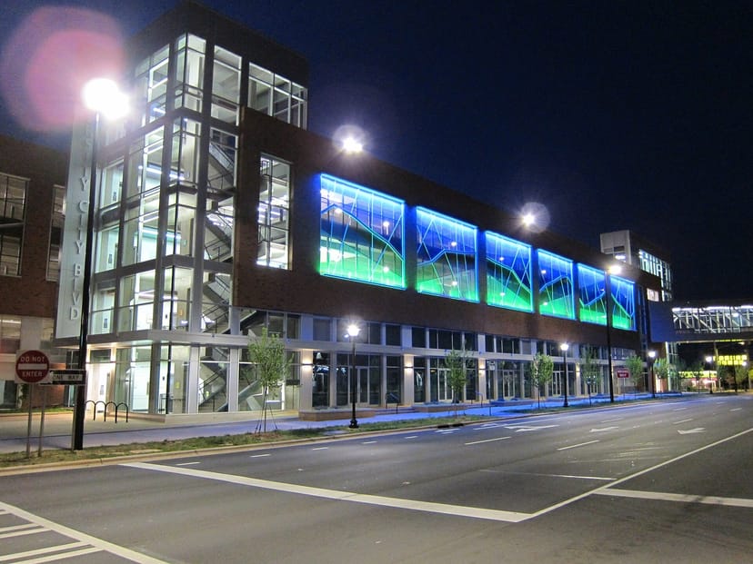 University City Boulevard light-rail station, Charlotte